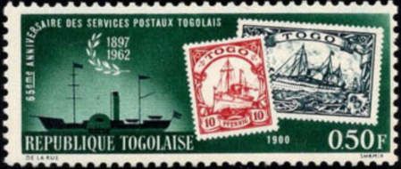 65 years of Togolese stamps