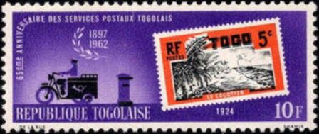 65 years of Togolese stamps