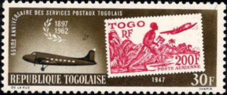 65 years of Togolese stamps