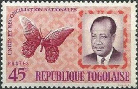 Butterfly, President Nicolas Grunitzky