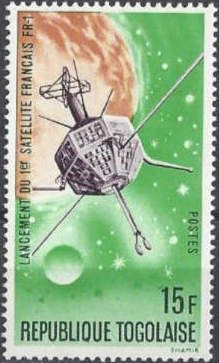 Launching of the first french FR-1 Satellite