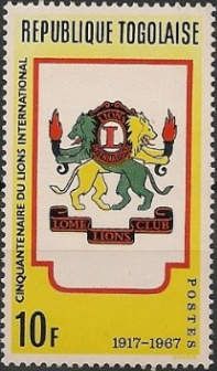 Lions and emblem