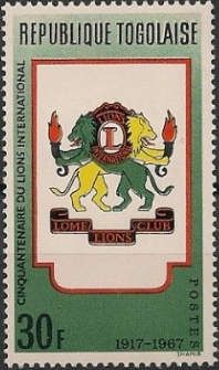 Lions and emblem