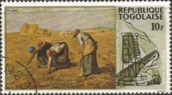 The Gleaners by Francois Millet and Mine in Benin