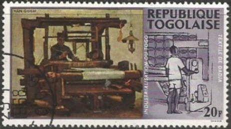 "The Weaver at the Loom" (Vincent van Gogh) Textile Plant