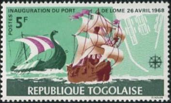 Viking Ship and Portuguese Brigantine