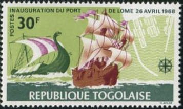 Viking Ship and Portuguese Brigantine