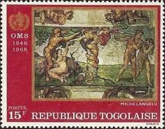The Fall and Expulsion from Garden of Eden, Michelangelo