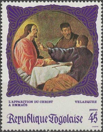 "Christ at Emmaus", by Velazquez