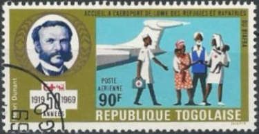Henri Dunant, Red Cross Helpers with Refugees from Biafra