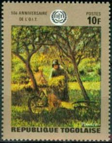 Gardening by Camille Pissarro