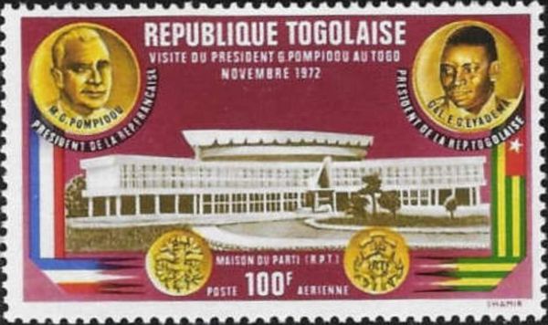 Visit of President Pompidou