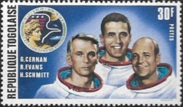 G. Cernan, R. Evans, H. Schmitt