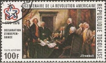 Signing of Declaration of Independence