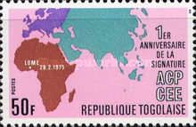 Map of Africa, Europe and Asia