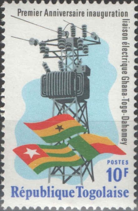 First anniversary of electric linkage Ghana-Togo-Dahomey
