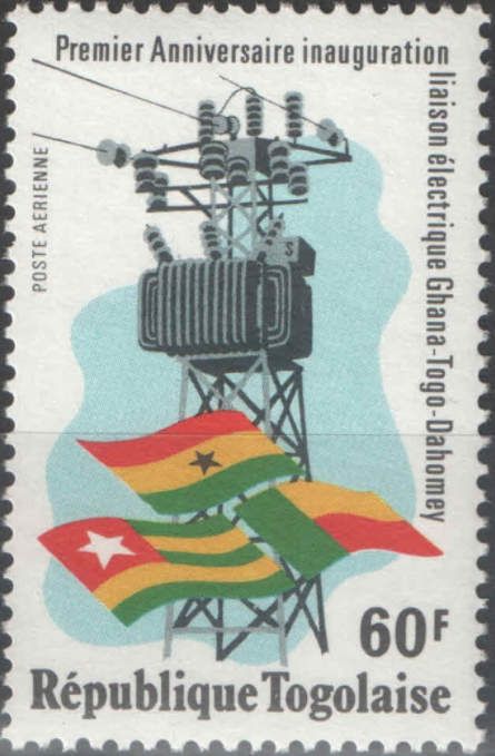 First anniversary of electric linkage Ghana-Togo-Dahomey