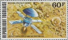 Viking probe approaches the Mars
