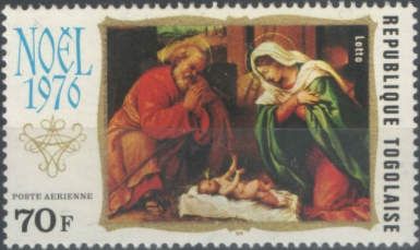 The Nativity by Lorenzo Lotto
