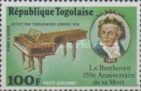 Beethoven's piano and portrait