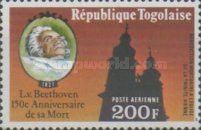 Beethoven on his deathbed and Holy Trinity Church