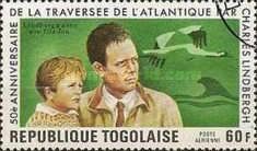 Lindbergh and His Son, Jon