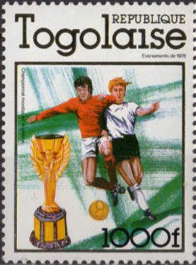 Game scene, Jules Rimet Trophy