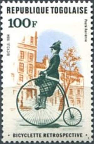 Woman on bicycle
