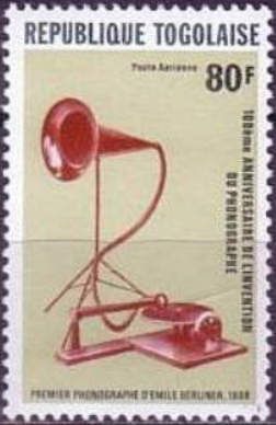 1st Phonograph of Emile Berliner (1888)