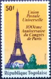 100ème anniversaire du Congrès de Paris, U.P.U.