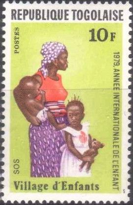 Mother and children
