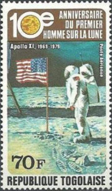 Apollo XI - Flag of the United States
