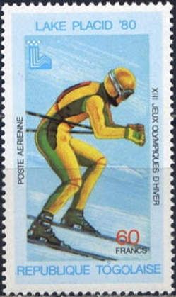 Downhill skiing