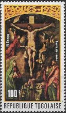 Christ on the cross - El greco