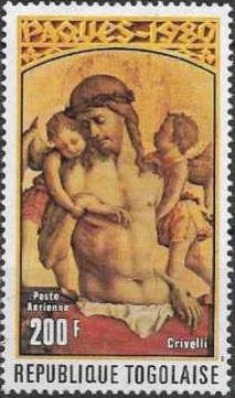 Christ with angels - Crivalli