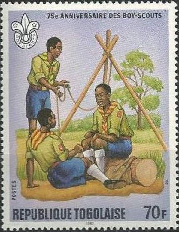 Pitching tent