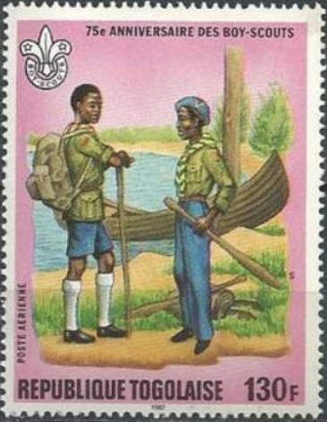 Scouts, canoe