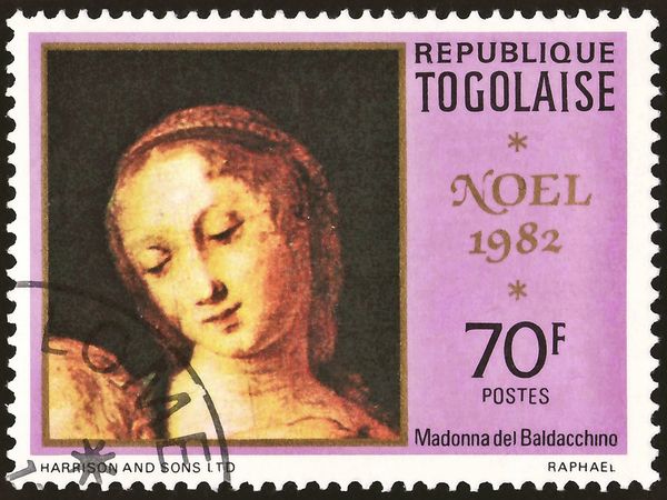 Details of Madonna of Baldacchino