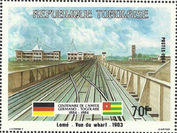 Lome Wharf, 1903
