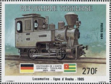 Aneho Line Locomotive, 1905