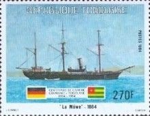 German Ship “Möwe,” 1884