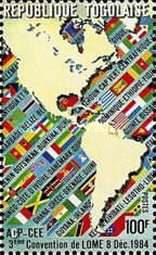 Map of the Americas