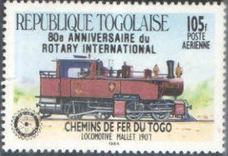 1907 Mallet, Togo - Overprint