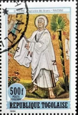 The Twelve Apostles: St. Peter, overprint