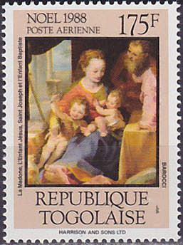 Madonna, Infant Jesus and St. Joseph, by Barocci