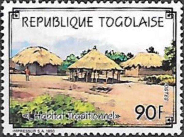 Traditional habitat of village