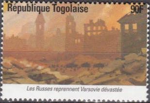 Russians capture devastated Warsaw