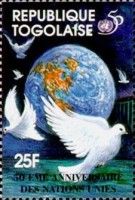 UN50 Earth and Dove facing right
