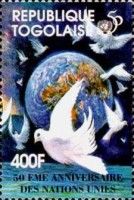 UN50 Earth and Dove facing left