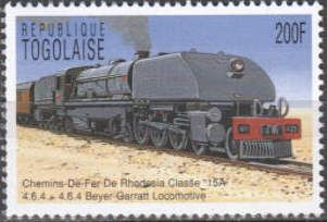 Class "15A" 4-6-4?4-6-4 Beyer-Garratt, Rhodesia